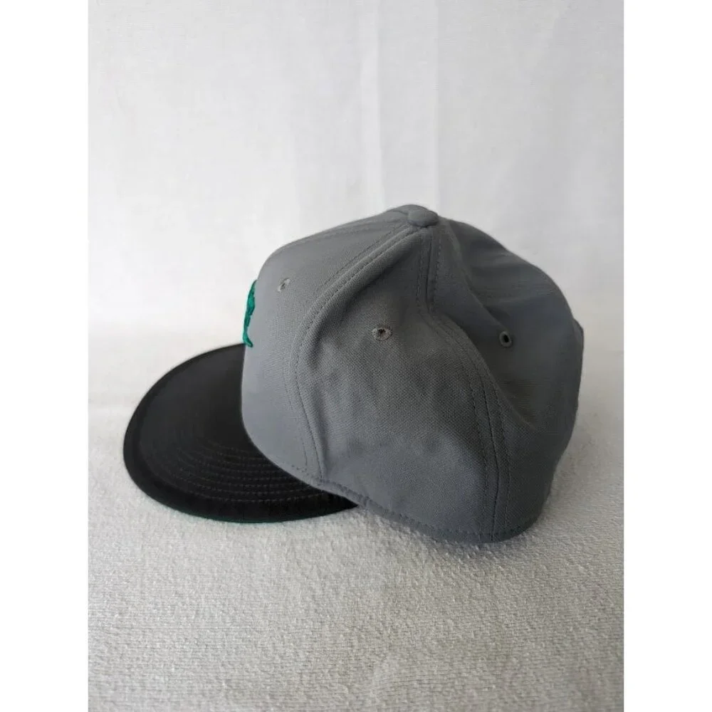 Nike AeroBill Snapback GOLF Hat Dri-Fit 718663 Gray Green Embroidered Adjustable